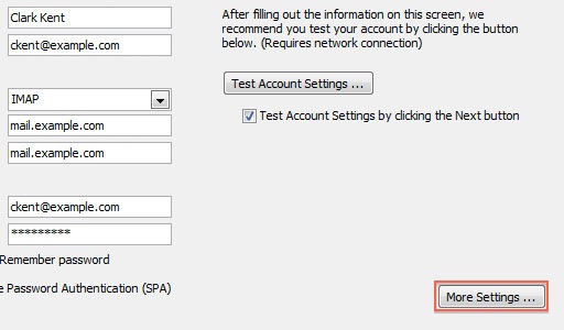 hostgator pop settings outlook 2007